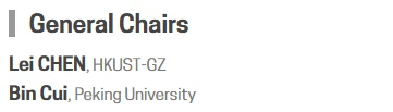 VLDB 2024 · General Co-Chair